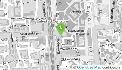 Bekijk kaart van Flevo Direct uitzendbureau in Lelystad
