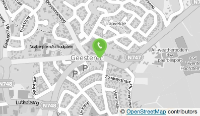 Bekijk kaart van Twence Hair in Geesteren (Overijssel)