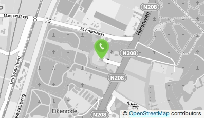 Bekijk kaart van ATELIERFRONT in Den Haag
