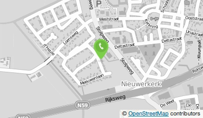 Bekijk kaart van Vencera  in Nieuwerkerk