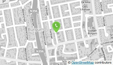 Bekijk kaart van Kinderopvang Burgum B.V. in Burgum