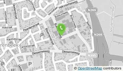 Bekijk kaart van DVH Installatietechniek B.V. in Hilvarenbeek