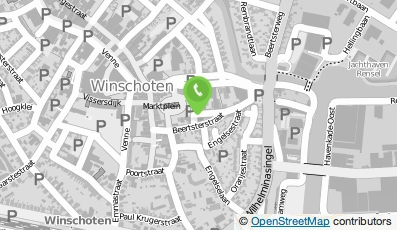 Bekijk kaart van De Hofnar in Winschoten