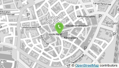 Bekijk kaart van Bites in Bergen op Zoom