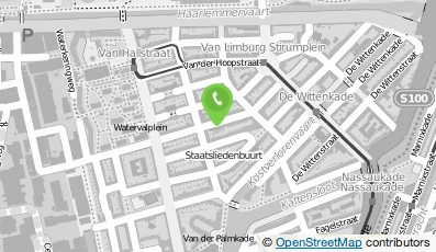 Bekijk kaart van TUK in Amsterdam