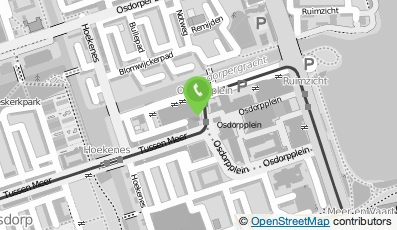 Bekijk kaart van Schoenmakerij Osdorp in Amsterdam