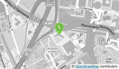 Bekijk kaart van O.W.M. Zorgverzekeraar Zorg en Zekerheid UA in Leiden