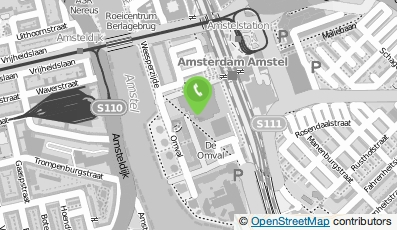 Bekijk kaart van Handelsbanken Amsterdam Amstel Branch in Amsterdam