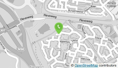 Bekijk kaart van Schildersbedrijf B. van Boven in Kampen