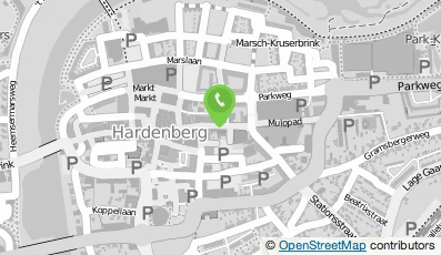 Bekijk kaart van Stukadoorsbedrijf S. Hegteler in Hardenberg