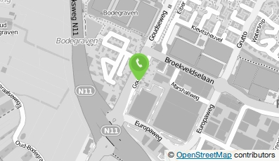 Bekijk kaart van Kattenpension Poeslief  in Bodegraven