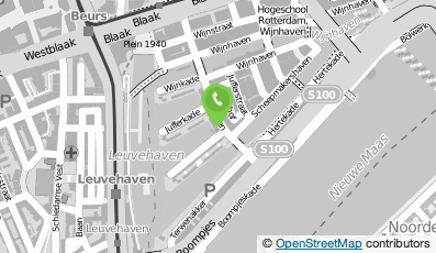 Bekijk kaart van Uptown food & drinks in Rotterdam