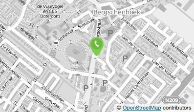 Bekijk kaart van Polderhuis Bed & Breakfast B.V. in Bergschenhoek