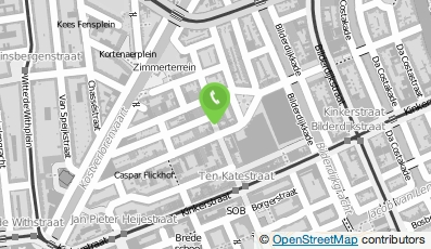 Bekijk kaart van The ox studio in Amsterdam