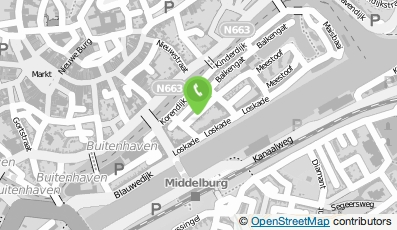 Bekijk kaart van Pedicure Studio Josephine in Middelburg