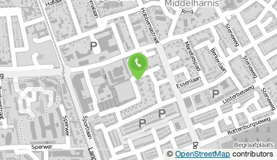 Bekijk kaart van Pedicurepraktijk & schoonheidssalon Moooj in Middelharnis