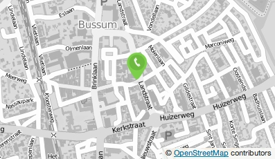 Bekijk kaart van Glazenwasserij Hansen in Bussum