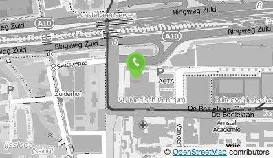 Bekijk kaart van Amstelring - Transferafdeling in Amsterdam UMC in Amsterdam