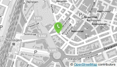 Bekijk kaart van Schoenmakerij Tweehuysen in Nijmegen