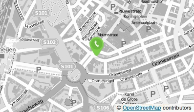 Bekijk kaart van Dibi Streetfood B.V. in Nijmegen