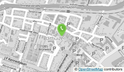 Bekijk kaart van Banus Supermarkt Vestiging Uithuizen B.V. in Uithuizen
