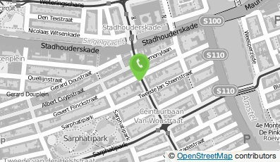 Bekijk kaart van Sinning Creative in Amsterdam
