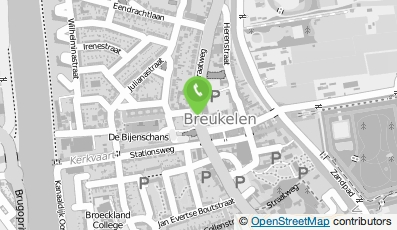 Bekijk kaart van D.T.E. Telecom B.V. in Breukelen