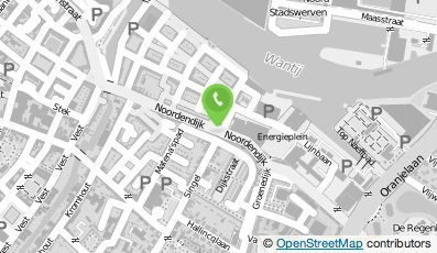 Bekijk kaart van Cafetaria Onder De Molen in Dordrecht
