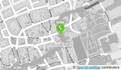 Bekijk kaart van Grand Café Zuidlaren B.V. in Zuidlaren