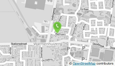 Bekijk kaart van Baldachin Holding B.V. in Warmenhuizen