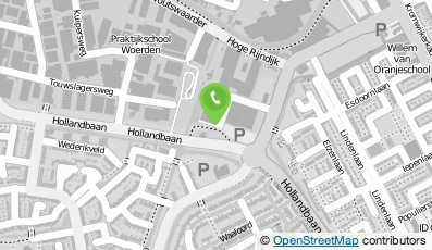 Bekijk kaart van Autoschade Hogenboom Woerden in Woerden