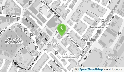 Bekijk kaart van Hoe Vedder Lifedesign in Veendam