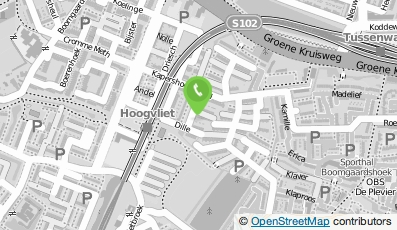 Bekijk kaart van Massagepraktijk Go For Yourself in Hoogvliet Rotterdam