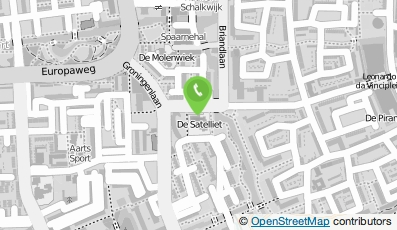 Bekijk kaart van SBO De Satelliet in Haarlem