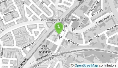 Bekijk kaart van Stichting ROC Midden Nederland  in Amersfoort