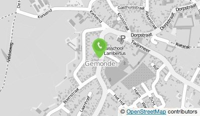 Bekijk kaart van Café Kloosterzicht in Gemonde