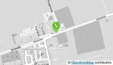 Bekijk kaart van Resort De Vlasschure in Wissenkerke