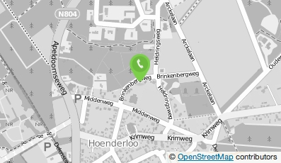 Bekijk kaart van Tegelzettersbedrijf Woensdregt in Hoenderloo