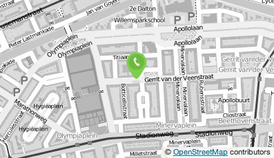Bekijk kaart van DW13 in Haarlem