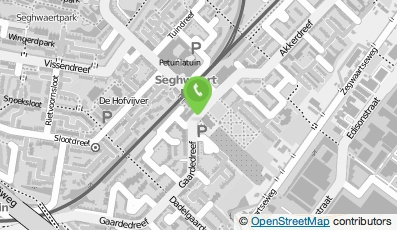 Bekijk kaart van Dental Clinics Zoetermeer Seghwaert B.V. in Zoetermeer