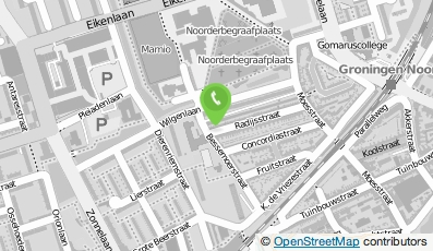 Bekijk kaart van De Dwergreus in Groningen