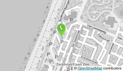 Bekijk kaart van HTwice Amsterdam in Zandvoort