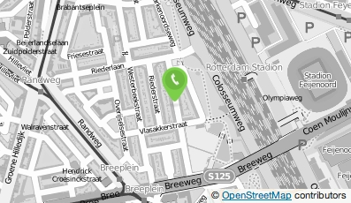 Bekijk kaart van Stephan Steven in Rotterdam