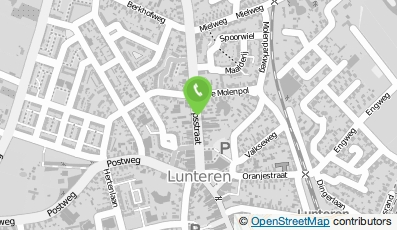 Bekijk kaart van De Lunterse Houtmarkt in Lunteren