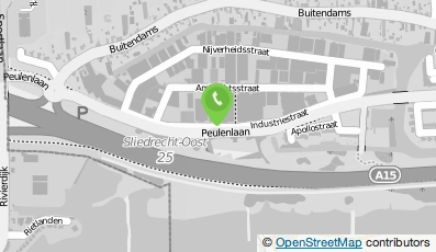 Bekijk kaart van Olssen B.V. in Hardinxveld-Giessendam