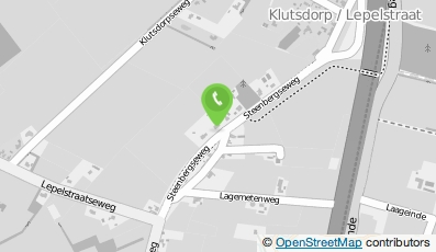 Bekijk kaart van Klusbedrijf de Klaproos  in Lepelstraat