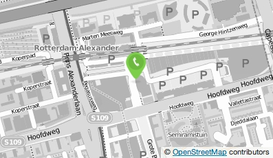 Bekijk kaart van Kapper Alexander XL in Rotterdam