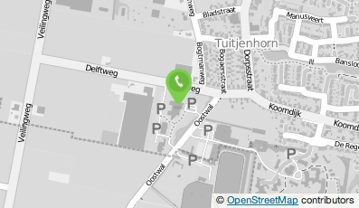Bekijk kaart van SUB  in Tuitjenhorn