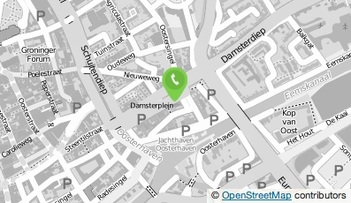 Bekijk kaart van Benjamins Fysiotherapie  in Groningen