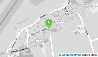 Bekijk kaart van Hotel Brasserie Oud Maren in Maren-Kessel